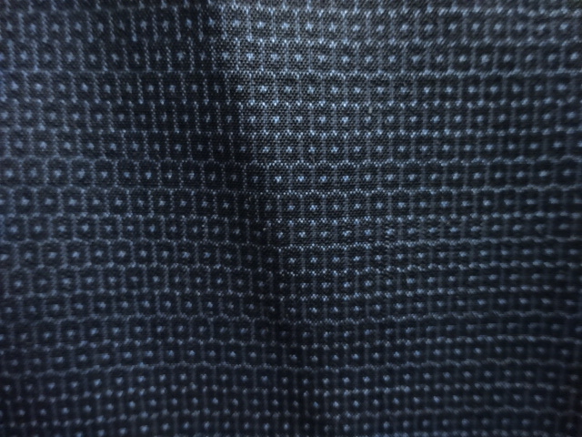 アンティーク　本場泥大島紬100亀甲男物着物アンサンブル